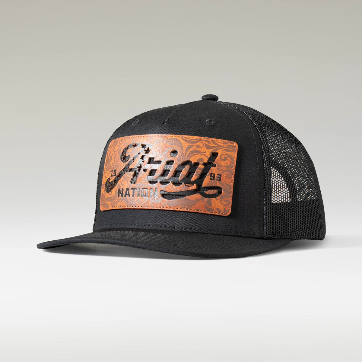 Ariat Trusted Leather Flag Patch Cap