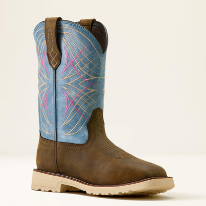 Ariat Essential Activator Waterproof Wide Square Toe Steel Toe Work Boot