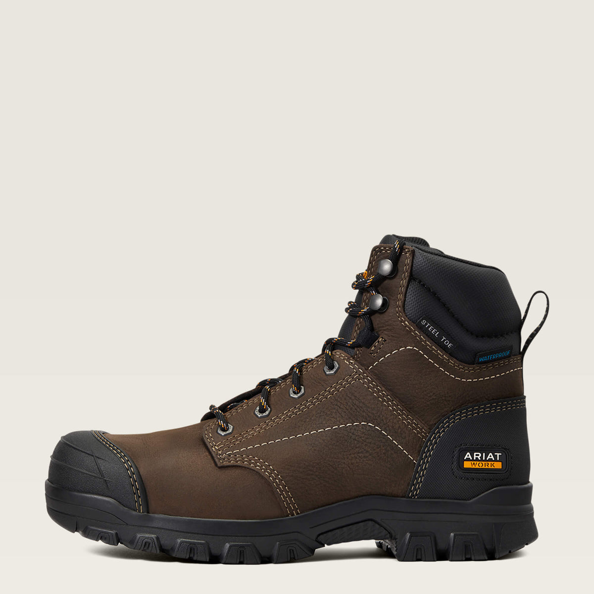 Ariat Quality Treadfast 6" Waterproof Steel Toe Work Boot
