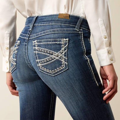Ariat Signature Mid Rise Entwined Trouser Jeans