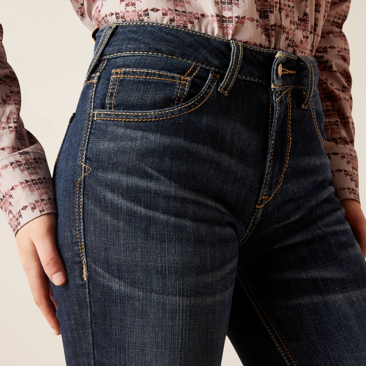 Ariat Trusted High Rise Naz Slim Trouser Jeans