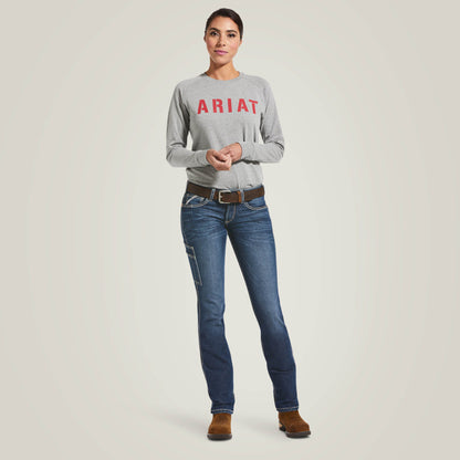 Ariat New Rebar MR DuraStretch Riveter Straight Jean