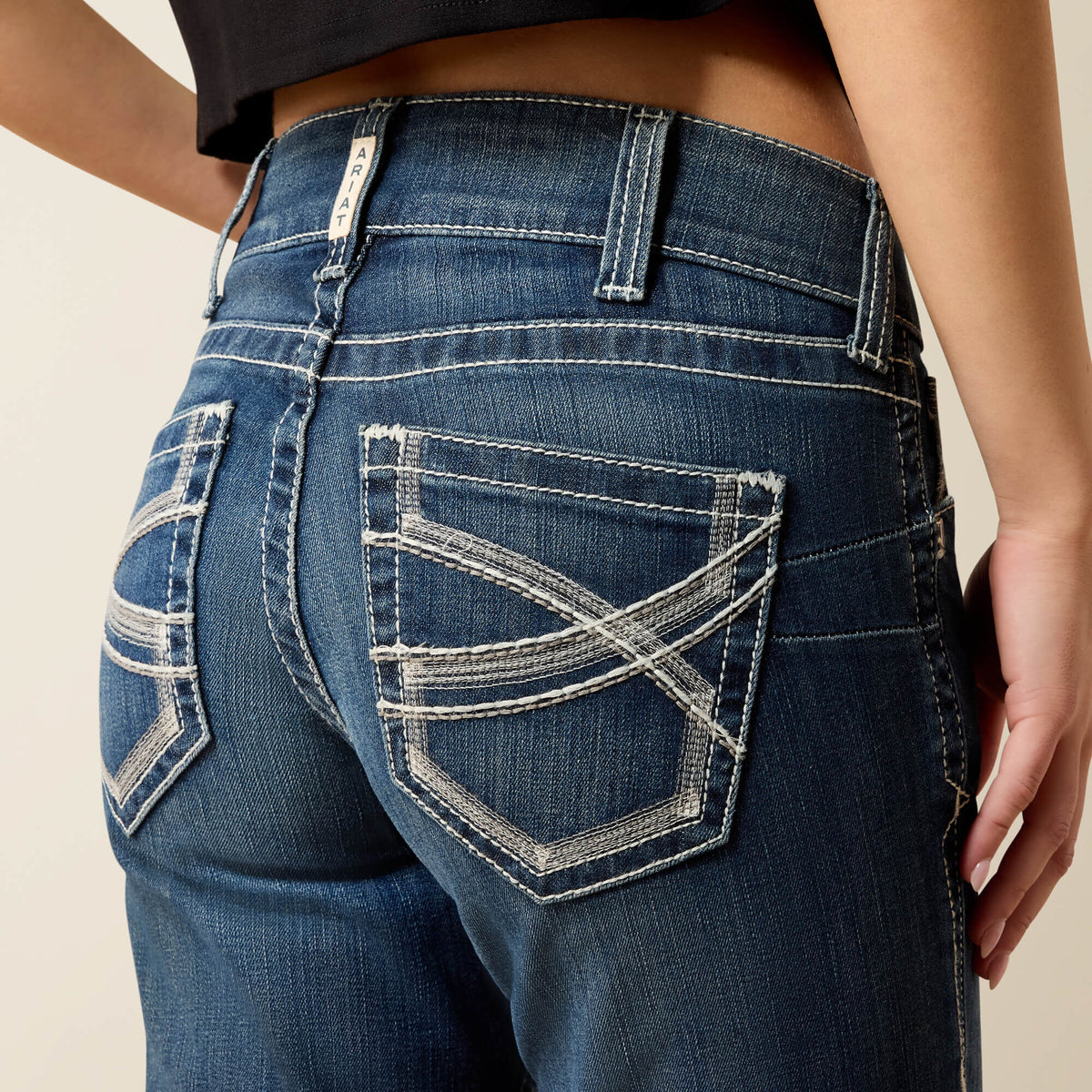 Ariat New Mid Rise Ivy Straight Leg Jean