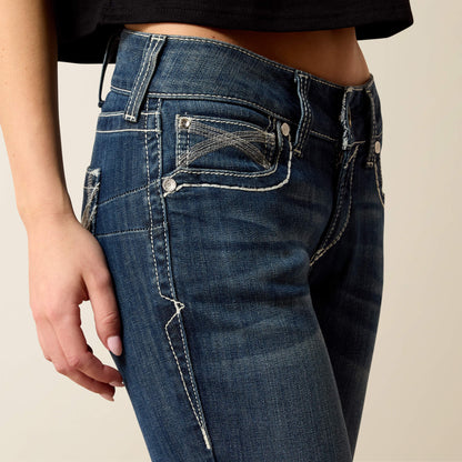 Ariat New Mid Rise Ivy Straight Leg Jean
