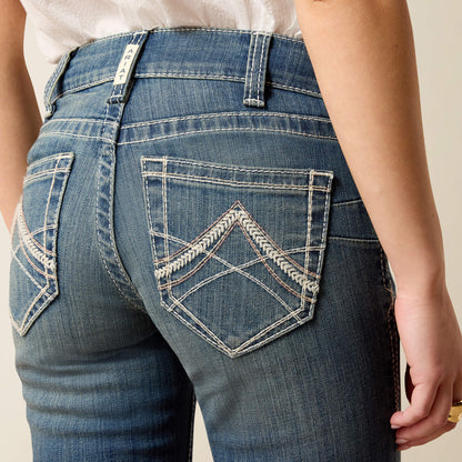 Ariat Customer Favorite Mid Rise Icon Straight Leg Jean