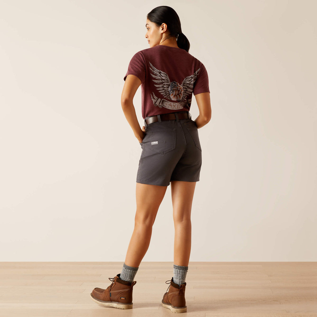 Ariat Smart Buy Rebar PR Made Tough 6" Short