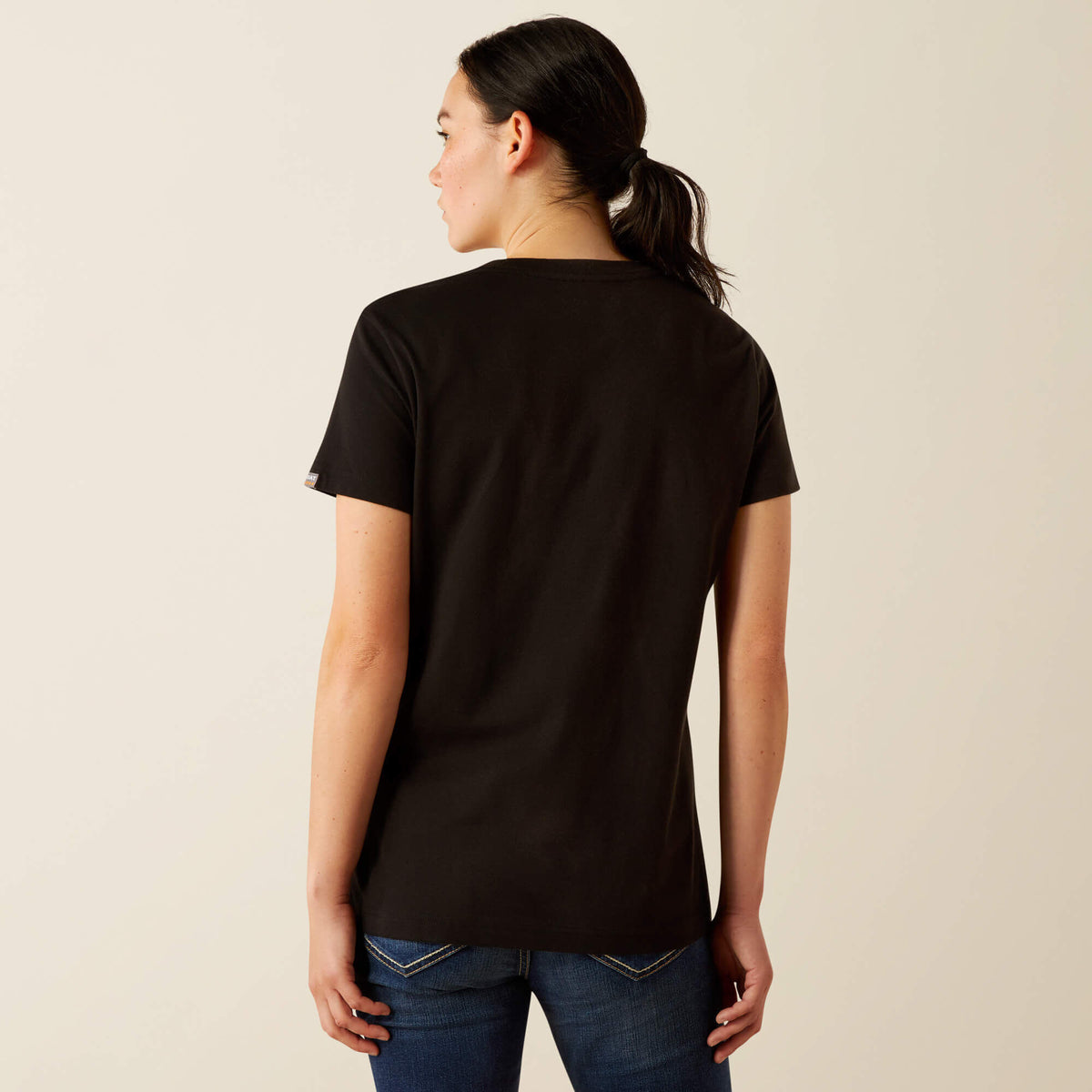 Ariat New Rebar Cotton Strong Standard V-Neck T-Shirt