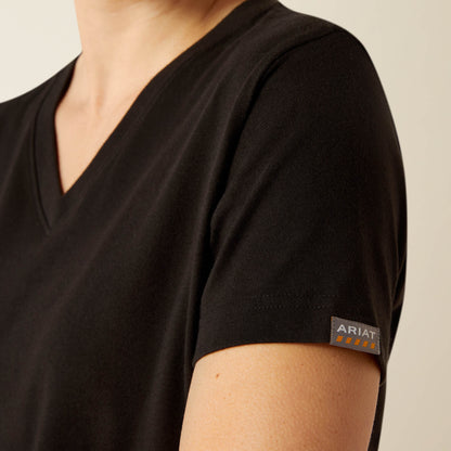 Ariat New Rebar Cotton Strong Standard V-Neck T-Shirt