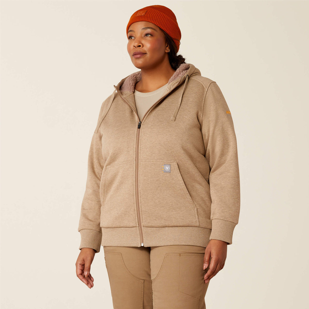 Ariat Best Price Rebar All-Weather Sherpa Full Zip Hoodie
