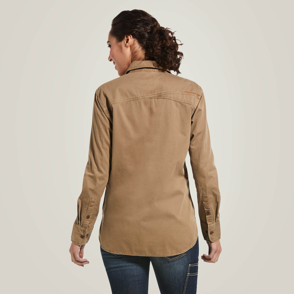 Ariat Hot Sale Rebar Washed Twill Work Shirt