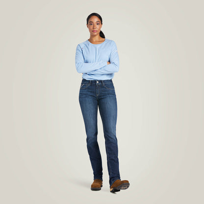 Ariat Trusted FR Perfect Rise DuraLight Avelynn DuraStretch Slim Leg Jeans
