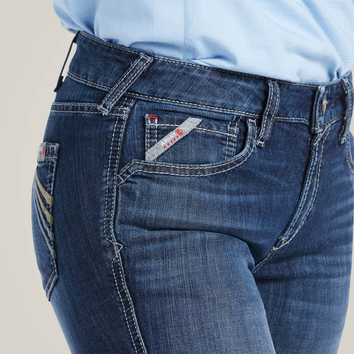 Ariat Trusted FR Perfect Rise DuraLight Avelynn DuraStretch Slim Leg Jeans