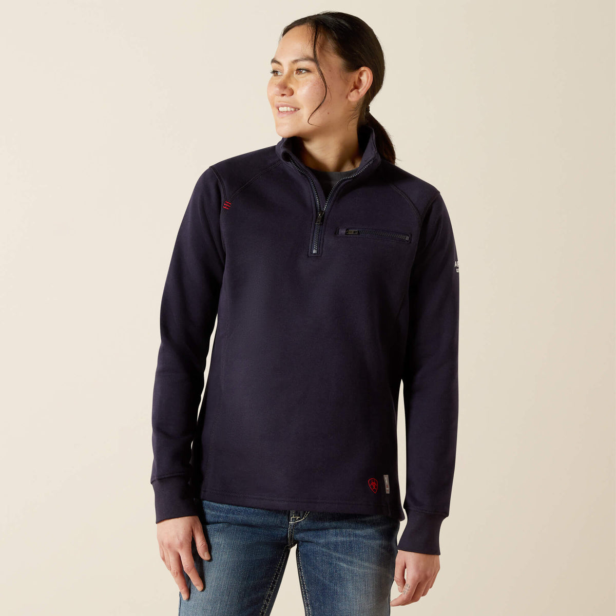 Ariat Great Value FR Rev 1/4 Zip Top