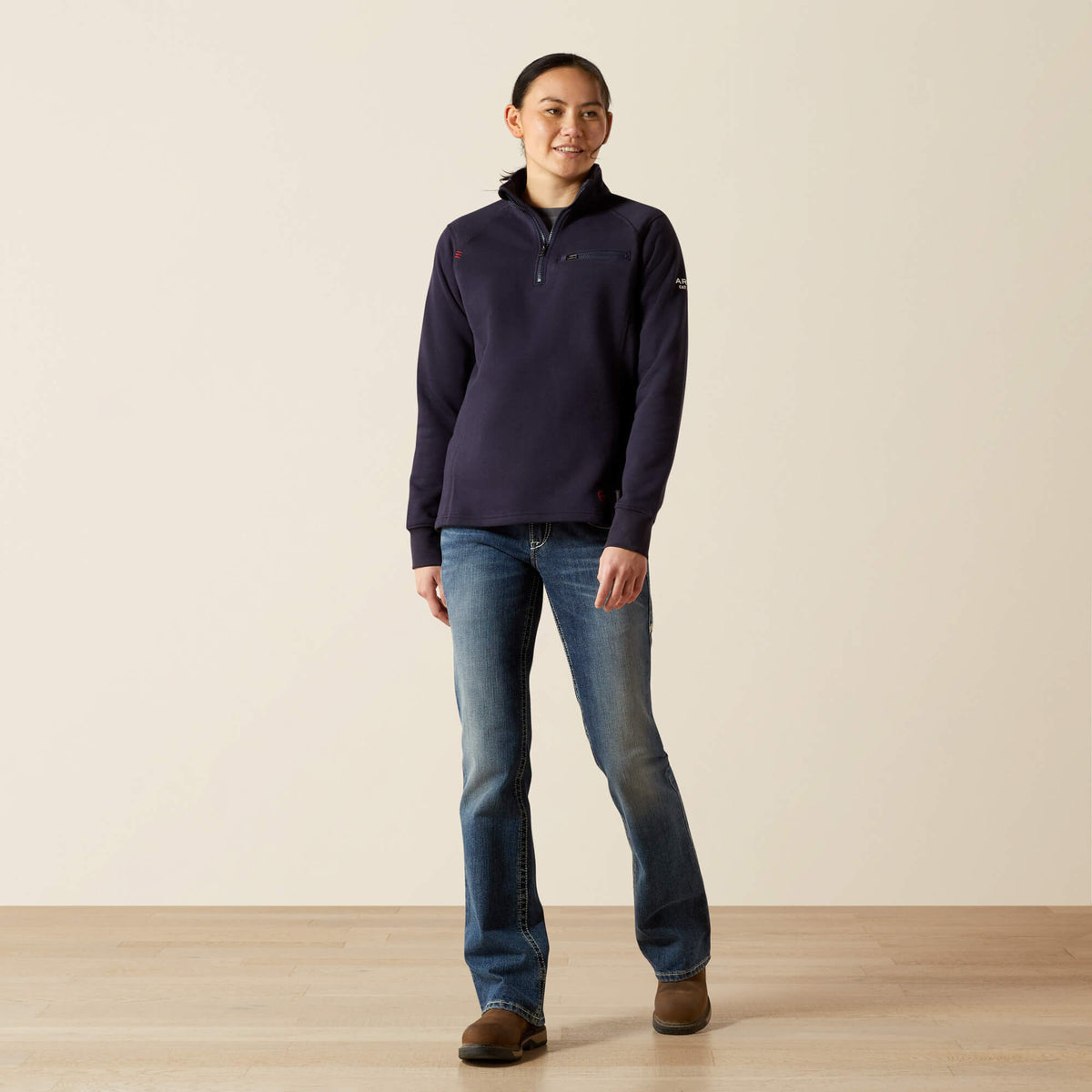 Ariat Great Value FR Rev 1/4 Zip Top