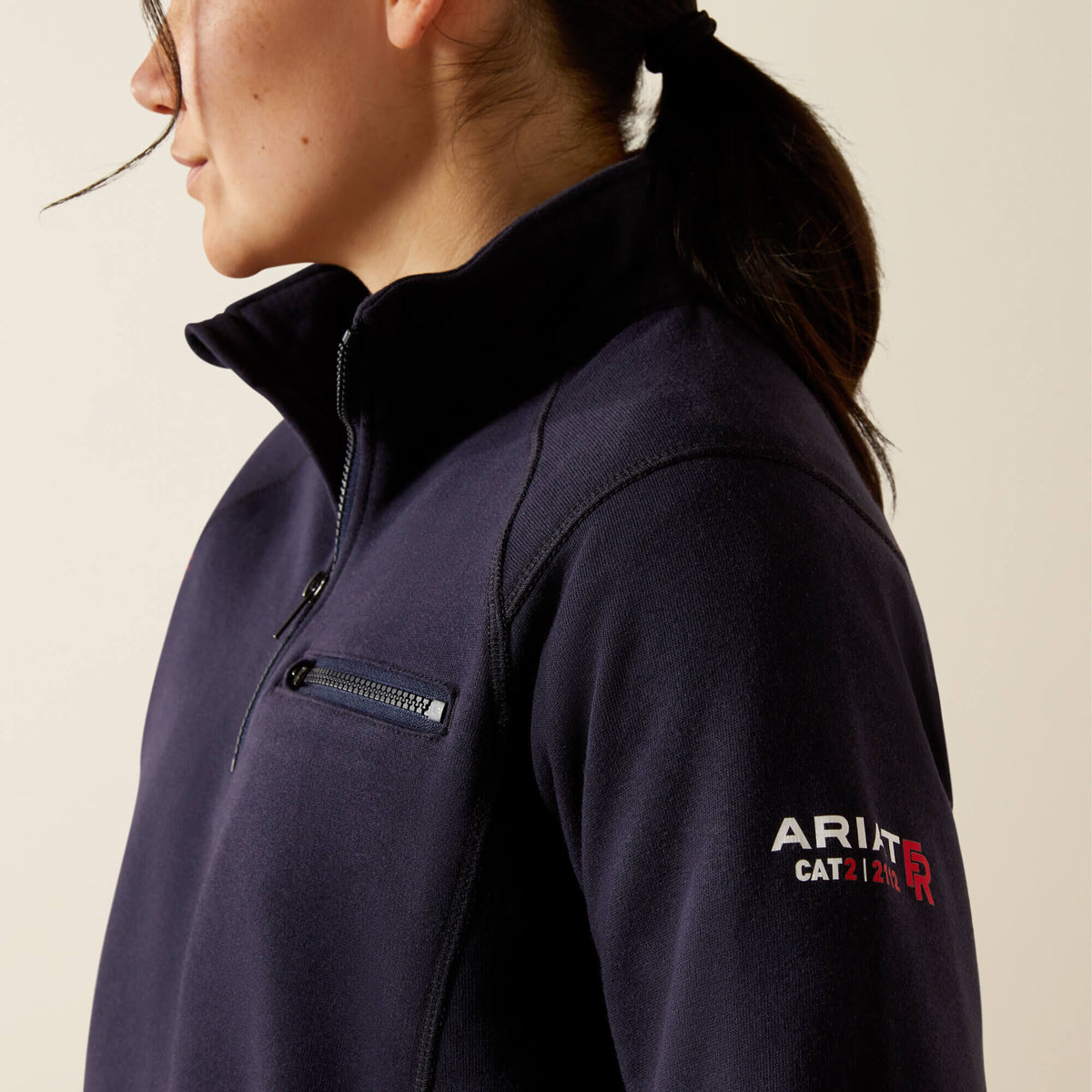 Ariat Great Value FR Rev 1/4 Zip Top
