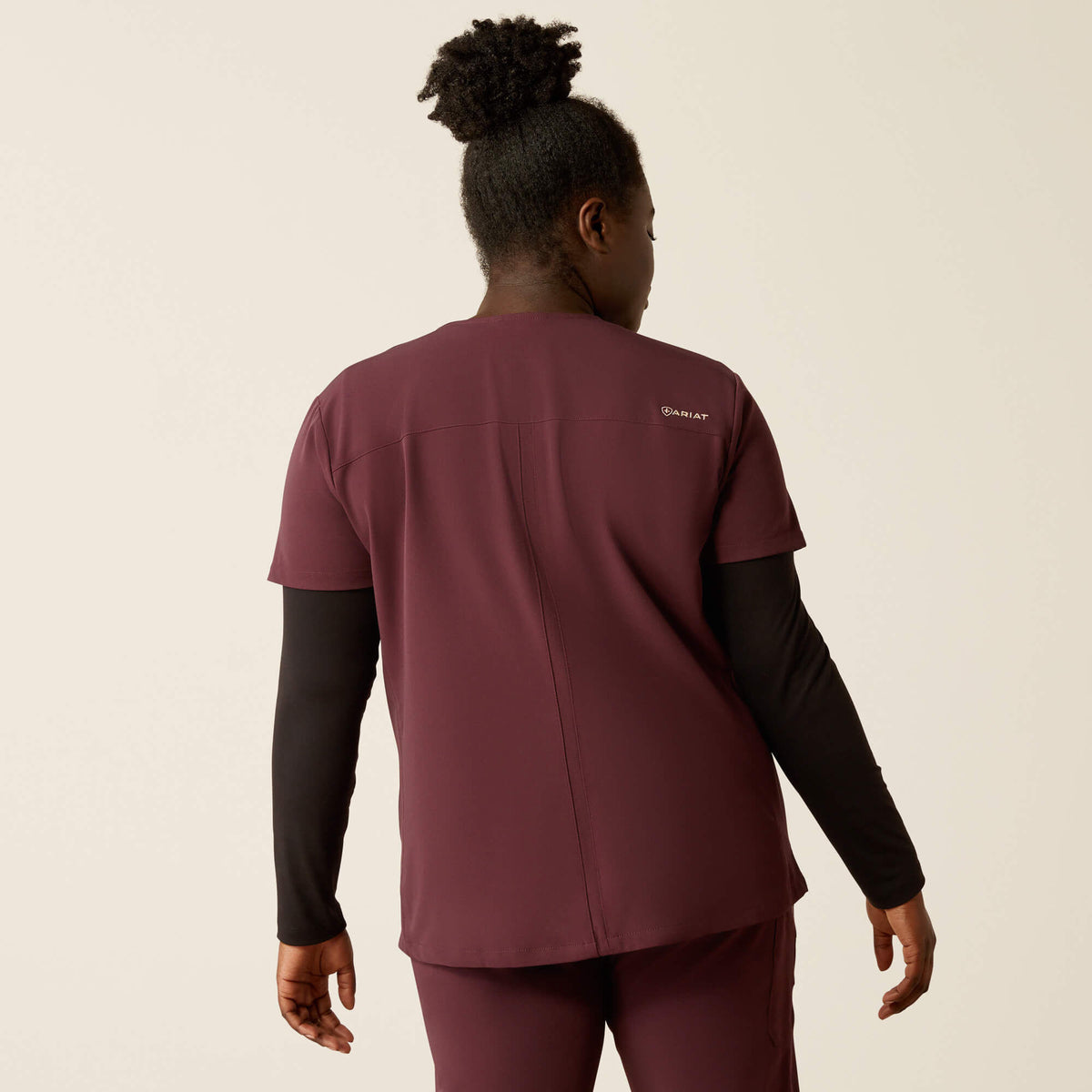 Ariat Signature Clara 6 Pocket Scrub Top
