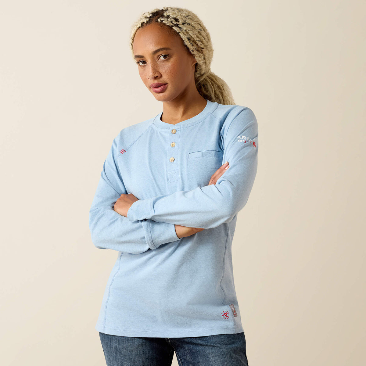 Ariat Sale FR Air Henley Top