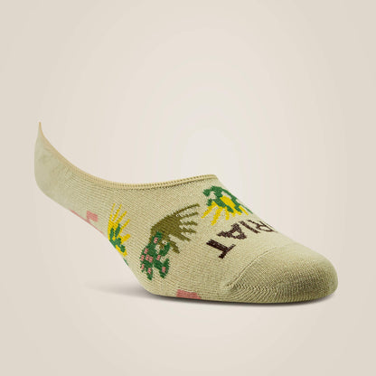 Ariat Sale No Slip No Show Sock 2 Pair Multi Color Pack