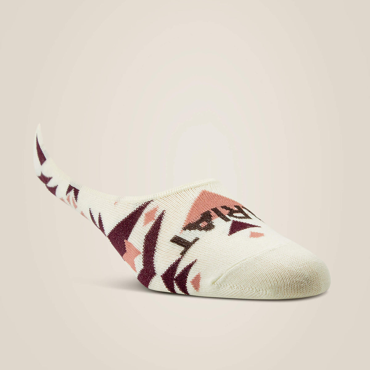 Ariat Sale No Slip No Show Sock 2 Pair Multi Color Pack
