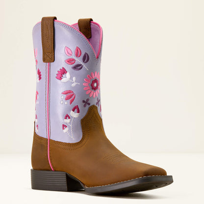Ariat Best Price Wild Bloom Wide Square Toe Western Boot