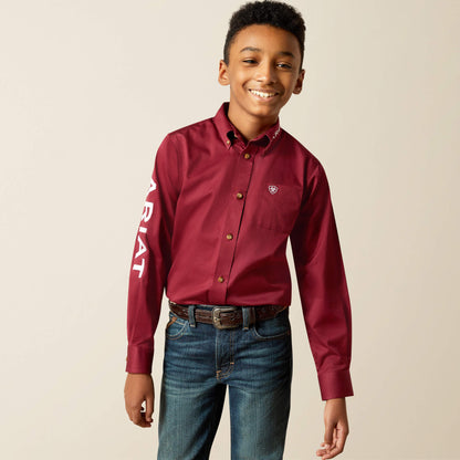 Ariat Essential Team Logo Twill Classic Fit Shirt