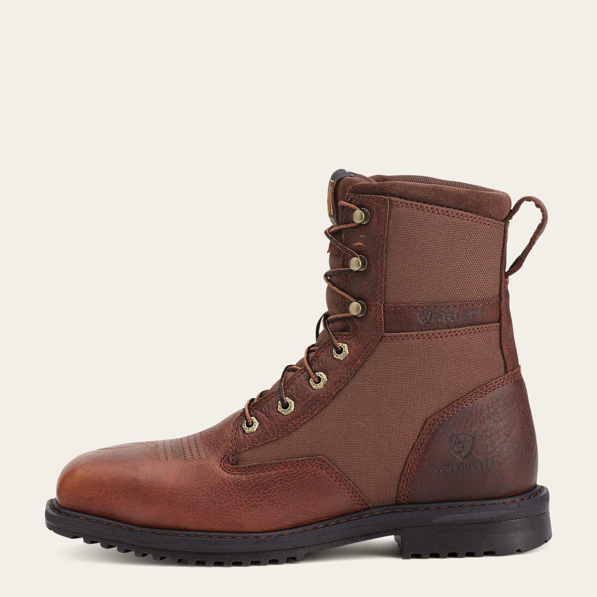 Ariat Special Offer RigTek 8" Wide Square Toe Composite Toe Work Boot