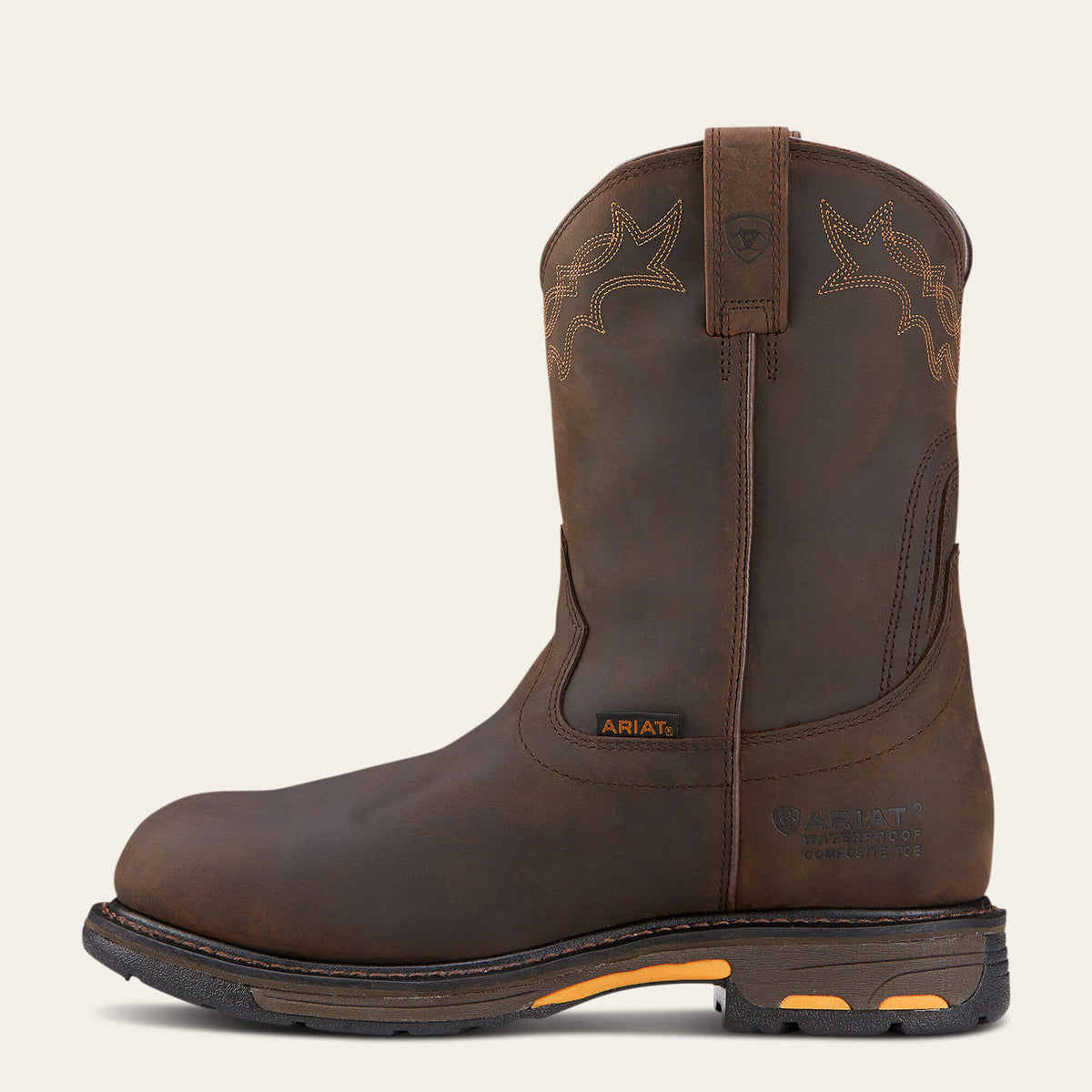 Ariat Top Pick WorkHog Waterproof Composite Toe Work Boot