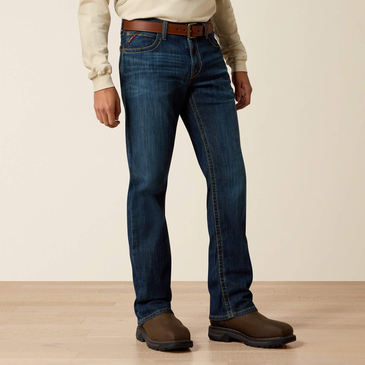 Ariat Exclusive FR M4 Relaxed Stretch DuraLight Jett Boot Cut Jean