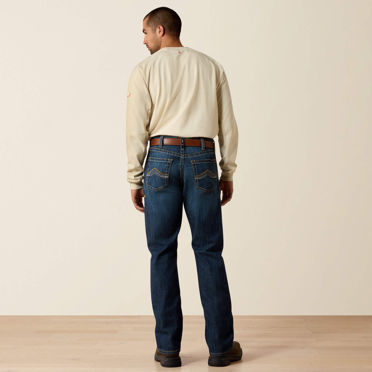 Ariat Exclusive FR M4 Relaxed Stretch DuraLight Jett Boot Cut Jean