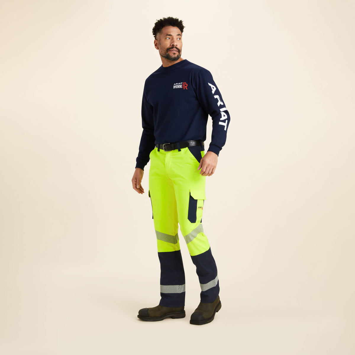 Ariat Recommended FR M7 Slim Hi-Vis Duralight Twill DuraStretch Straight Leg Pants