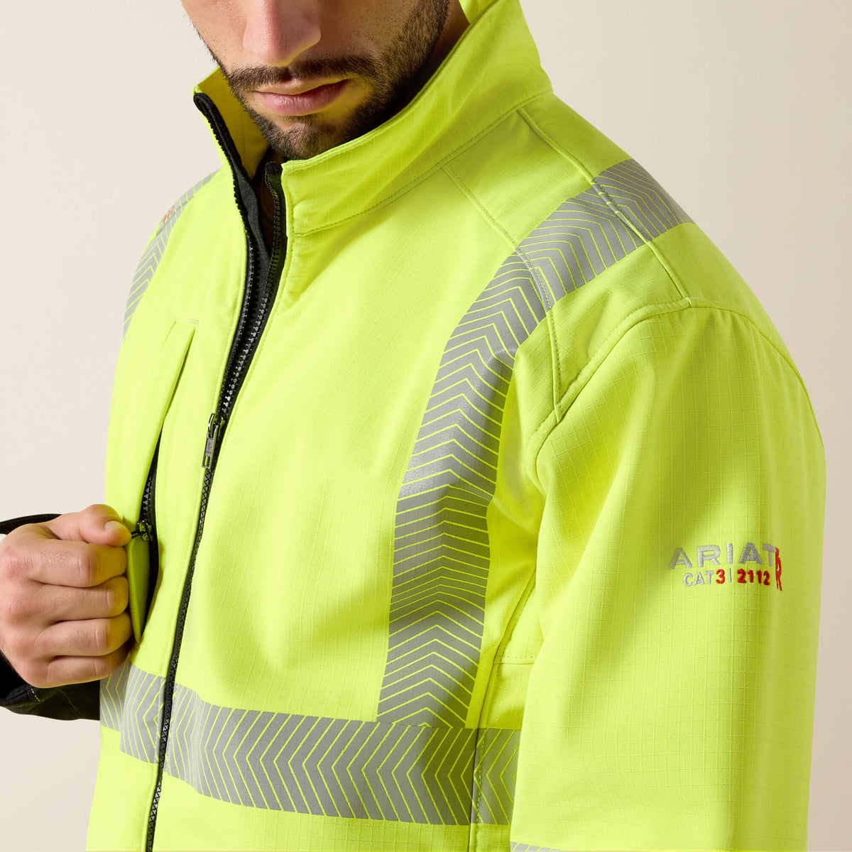 Ariat Signature FR Vernon Hi-Vis Softshell Jacket