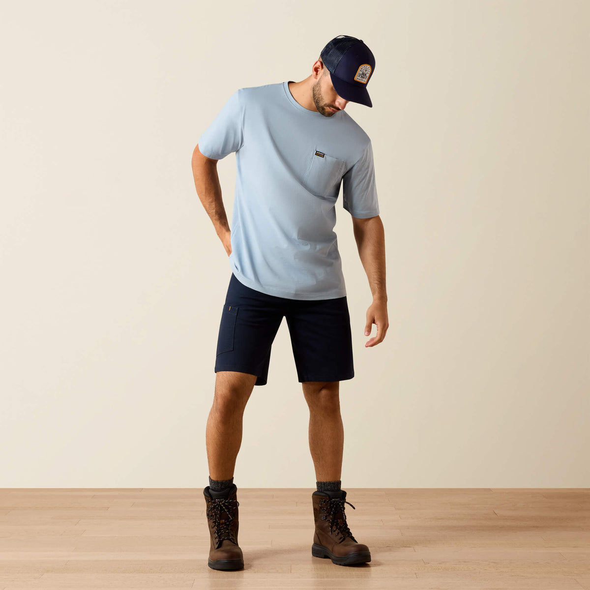 Ariat Essential Rebar Cotton Strong Skull T-Shirt