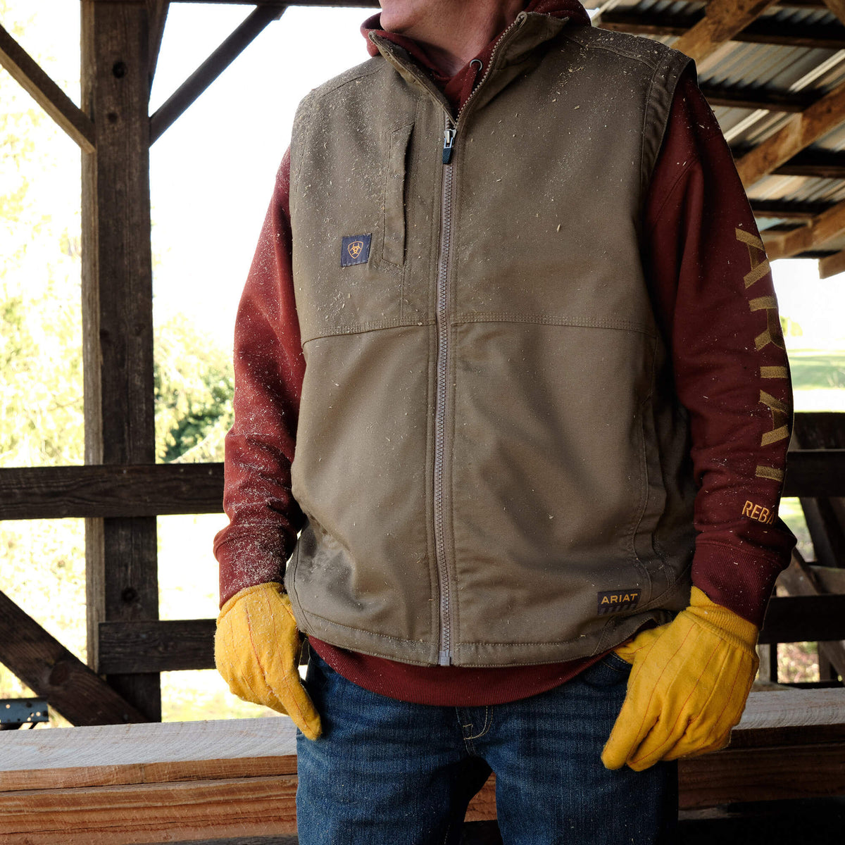 Ariat Sale Rebar DuraCanvas Vest