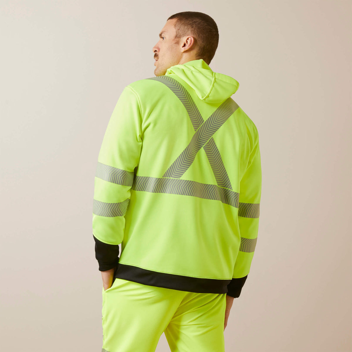 Ariat Sale Rebar WorkTek Hi-Vis Full Zip Hoodie