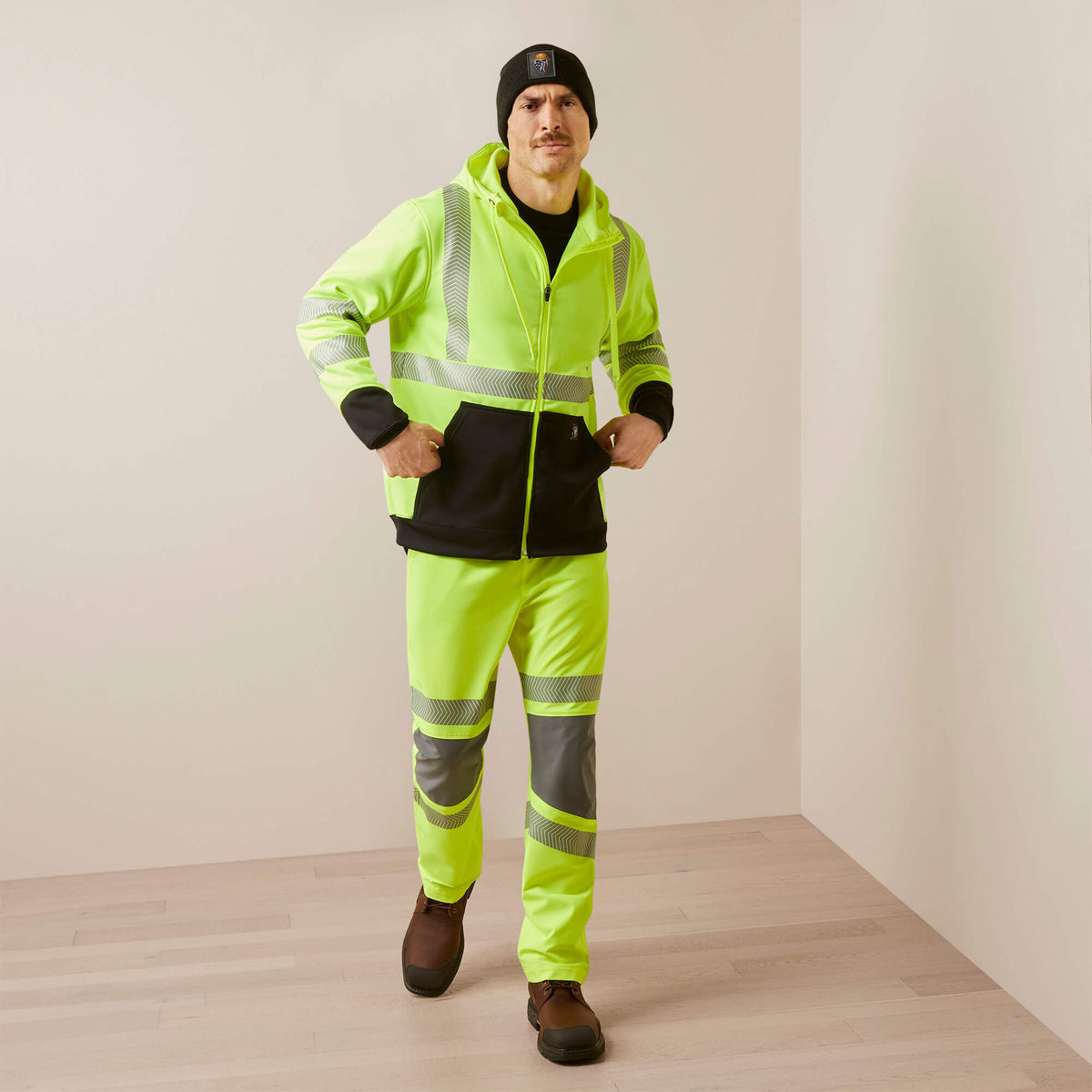 Ariat Sale Rebar WorkTek Hi-Vis Full Zip Hoodie