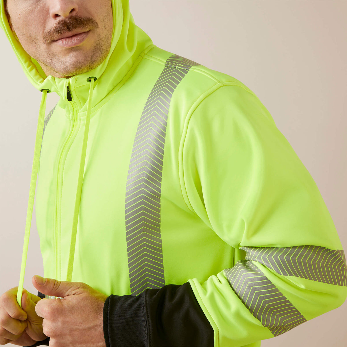 Ariat Sale Rebar WorkTek Hi-Vis Full Zip Hoodie
