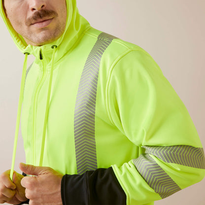 Ariat Sale Rebar WorkTek Hi-Vis Full Zip Hoodie
