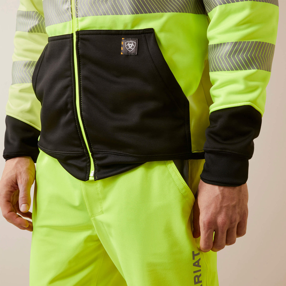 Ariat Sale Rebar WorkTek Hi-Vis Full Zip Hoodie