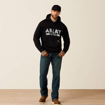 Ariat Latest Rebar Lightweight Duct Logo Hoodie