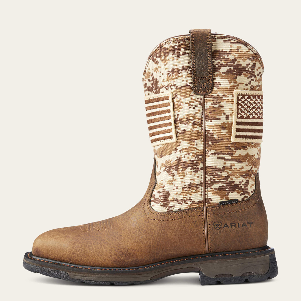 Ariat Special Offer WorkHog Patriot Steel Toe Work Boot