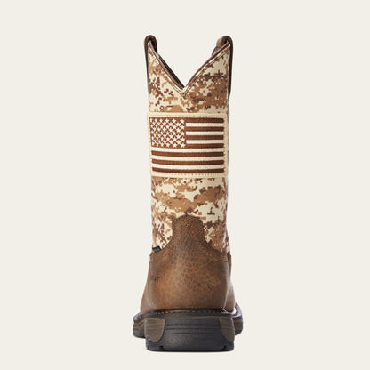 Ariat Special Offer WorkHog Patriot Steel Toe Work Boot