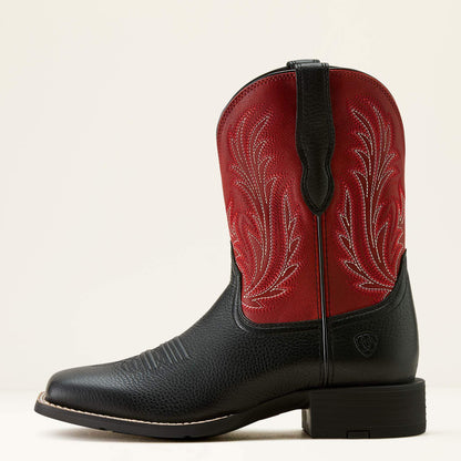 Ariat Top Pick Round Up Filly Wide Square Toe Western Boot