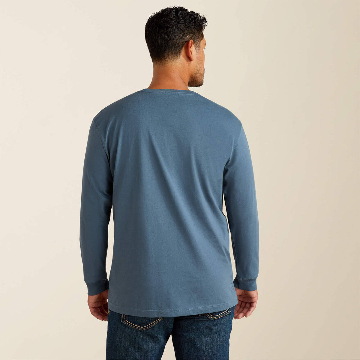 Ariat Classic Rebar Cotton Strong Standard Logo Pocket T-Shirt