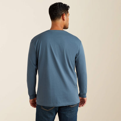 Ariat Classic Rebar Cotton Strong Standard Logo Pocket T-Shirt
