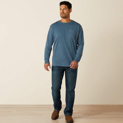 Ariat Classic Rebar Cotton Strong Standard Logo Pocket T-Shirt