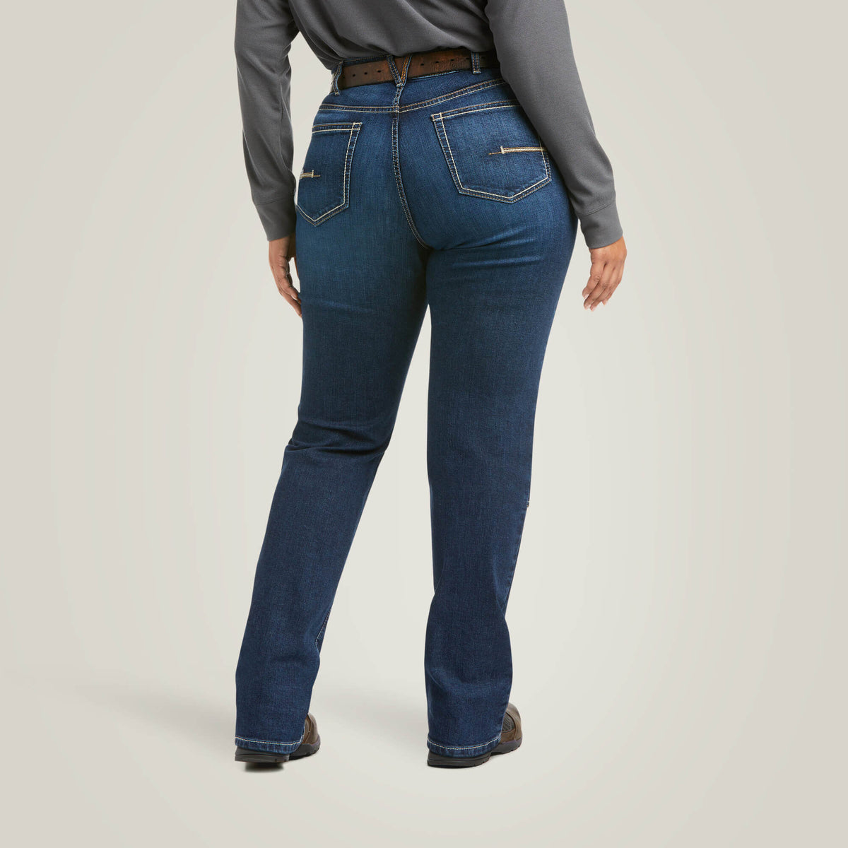 Ariat Best Price Rebar PR DuraStretch Riveter Double Front Straight Jean