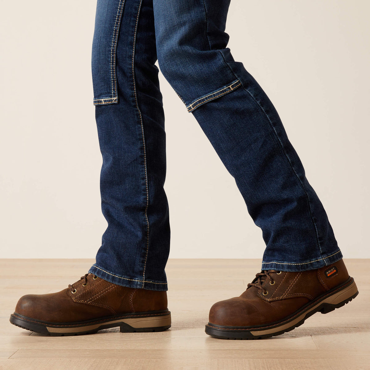 Ariat Best Price Rebar PR DuraStretch Riveter Double Front Straight Jean
