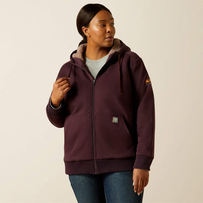 Ariat Great Value Rebar All-Weather Sherpa Full Zip Hoodie