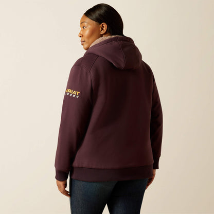 Ariat Great Value Rebar All-Weather Sherpa Full Zip Hoodie