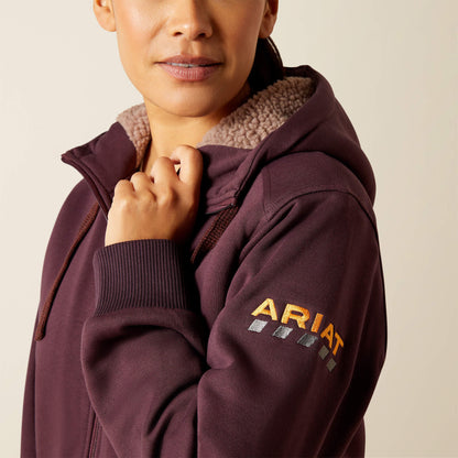 Ariat Great Value Rebar All-Weather Sherpa Full Zip Hoodie